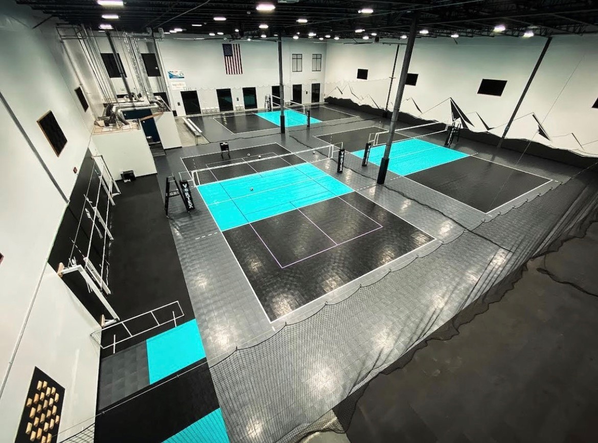 Indoor volleyball court Utah Vortex